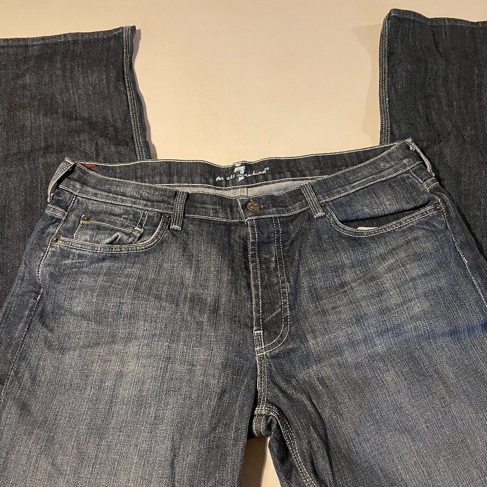 7 For All Mankind (7FAM) Slouchy Straight Leg Jean - 36x32